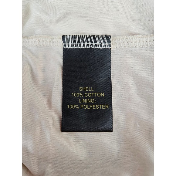 House of Harlow 1960 Crochet Mini Dress Womens L Multi Color Striped Boho - Picture 6 of 8